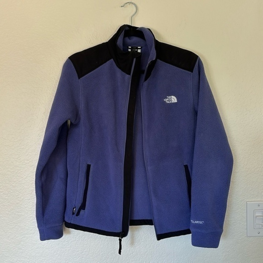 The north face woman’s polartecfleece warm sweater zip up extra small